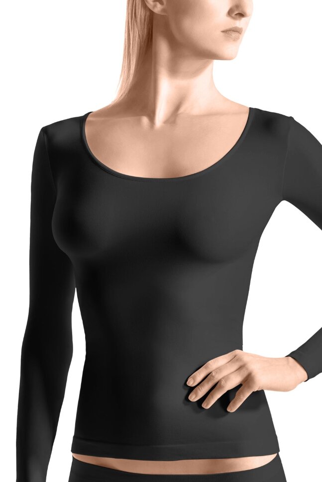 Кофта из микрофибры Oroblu Dolcevita Round Neck