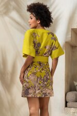 Mia-Amore Fijii 5403 короткая туника из хлопка и льна