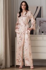 Mia-Amore Gardenia 9026 брючный комплект из смесового шелка