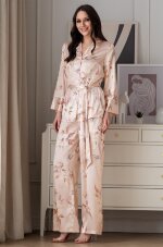 Mia-Amore Gardenia 9026 брючный комплект из смесового шелка