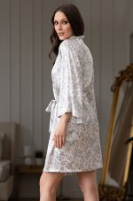 Mia-Amore Diora 4993 короткий шелковый халат