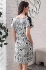 Короткая шелковая туника Mia-Amore Charline 4095