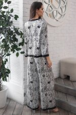 Комплект из жакета и широких брюк Mia-Amore Charline 4096