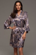 Mia-Amore Giaconda 4683 короткий шелковый халат
