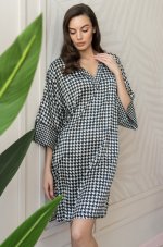 Короткая туника из смесового шелка Mia-Amore Julianna 3975