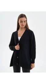 Кардиган однотонный оверсайз Melle 8102