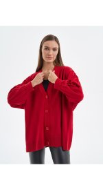Кардиган однотонный оверсайз Melle 8102