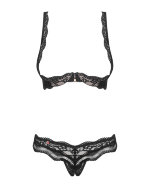 Комплект из бюста и стрингов Obsessive Luvae