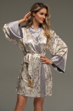 Mia-Amore Eilin 4583 короткий шелковый халат