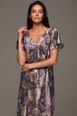 Mia-Amore Giaconda 4688 длинная сорочка с коротким рукавом