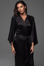 Mia-Amore Leona 2239 длинный халат на жаккардовой основе