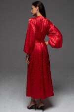 Mia-Amore Leona 2239 длинный халат на жаккардовой основе