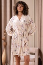 Mia-Amore Nymphea 5843 халат из трикотажной вискозы