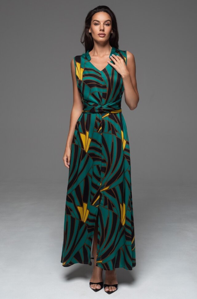 Mia-Amore Malachite 5530 стильный сарафан из натуральных материалов