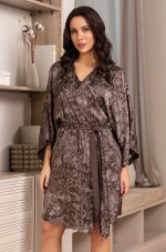 Mia-Amore Demi 4883 короткий халат из шелка и вискозы