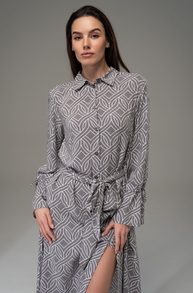 Mia-Amore Damask 5369 рубашка-халат из вискозного полотна