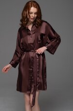 Mia-Amore Ilona 7547 короткий халат на пуговицах
