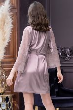 Халат из искусственного шелка Mia-Amore Misty 7263