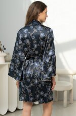Mia-Amore Roxolana 4374 пижама с рубашкой из принтованного шелка