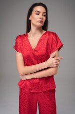 Комплект брючный из однотонного жаккарда Mia-Amore Joanna 7316