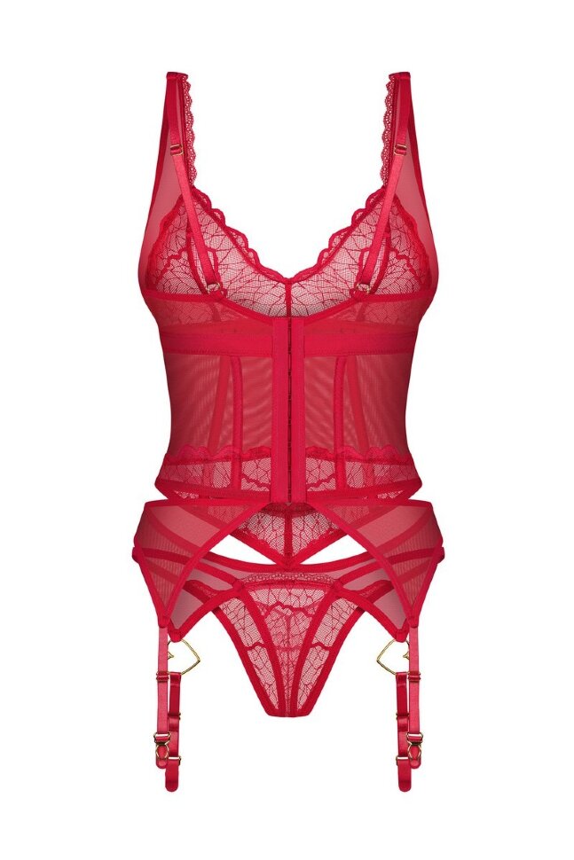 Obsessive Cupide Desir комплект из корсета и стрингов