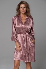 Mia-Amore Ella 4833 короткий халат из смесового шелка