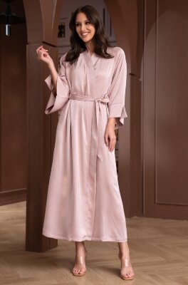 Mia-Amore Smoky Rose 9019 длинный шелковый халат
