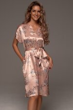 Mia-Amore Fiora 4648 платье-рубашка с рисунком сакуры