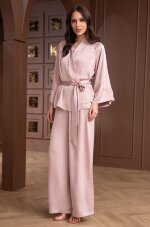 Mia-Amore Smoky Rose 9015 брючный комплект из шелка и вискозы