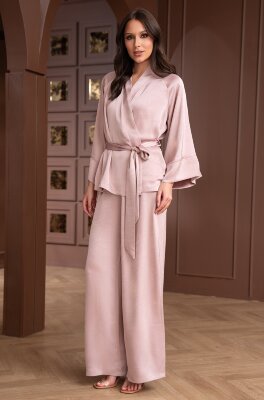 Mia-Amore Smoky Rose 9015 брючный комплект из шелка и вискозы