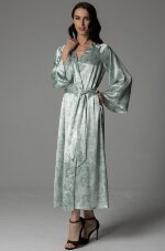 Mia-Amore Tiffany 4919 длинный шелковый халат