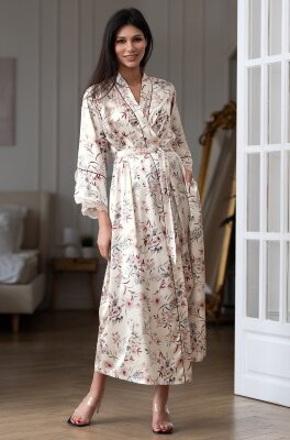 Mia-Amore Loraline 4989 длинный шелковый халат