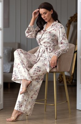 Mia-Amore Loraline 4985 комплект из жакета на пуговицах и брюк