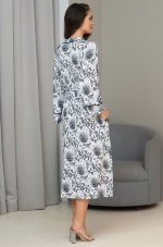 Длинный халат из вискозы Mia-Amore Ivetta 5149
