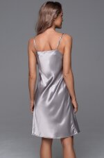 Mia-Amore La Perla 4711 однотонная шелковая сорочка