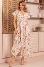 Mia-Amore Dorin 5655 длинное платье-рубашка из хлопка