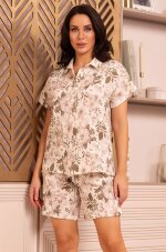 Mia-Amore Dorin 5652 комплект с шортами и рубашкой из хлопка